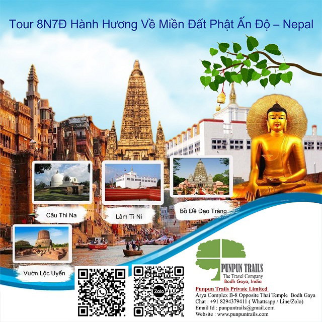 Hành hương về Đất Phật Ấn Độ - Nepal